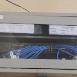 Etiquetas inseridas no Rack