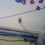 Cabeamento sem infraestrutura