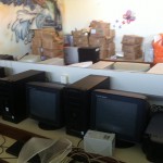 Almoxarifado mais do que sala de informática